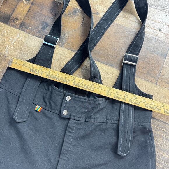 ROFFE Ski Pants Bib 34 Waist 29 Inseam MADE IN USA Style #4130 SEE PHOTOS Leg - Picture 7 of 9